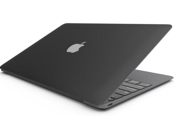 Apple patent for matte-black macbook