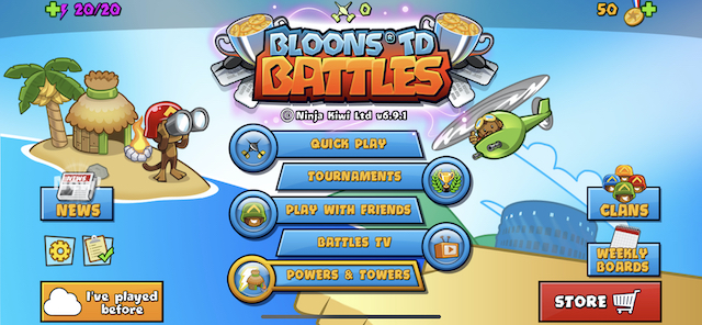 bloons td battles best towers