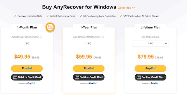 Pricing and Availability for Windows