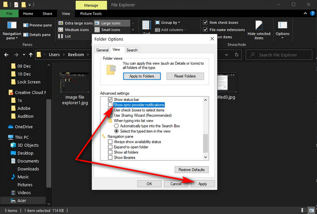 Remove Ads From Windows 10 File Explorer