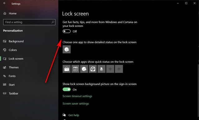 Eliminar anuncios de la pantalla de bloqueo de Windows 10
