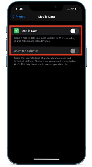 12 Tips to Fix Rapid Cellular Data Consumption Issues in iOS 14 - 14