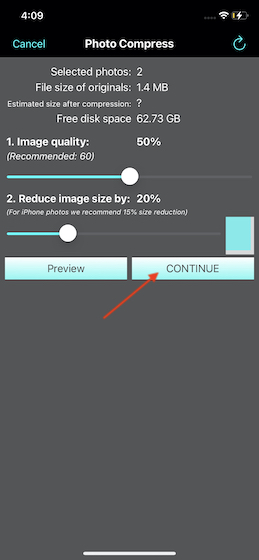 كيفية ضغط الصور على آيفون iPhone و آيباد iPad