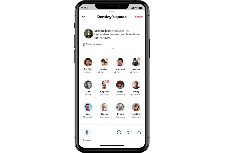 Twitter Launches Audio Chatroom ‘Spaces’ in Private Beta on iOS