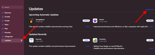 Update Apps on Mac