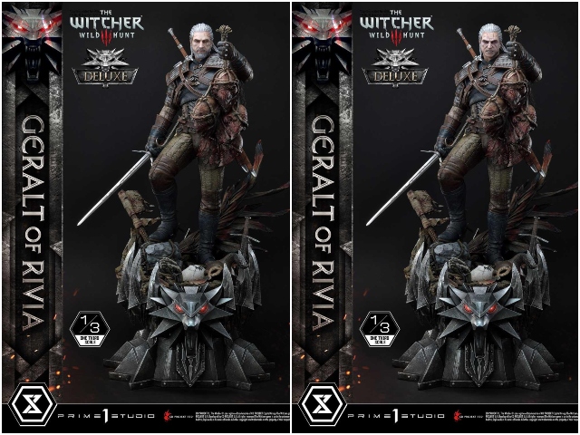 Witcher geralt statue ss 2