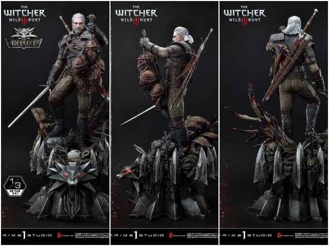 Witcher geralt statue ss