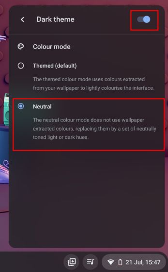 Enable Dark Mode on a Chromebook (Updated July 2021)