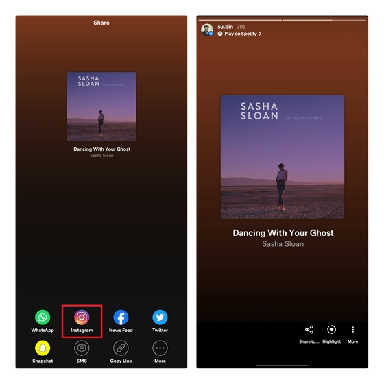 How to Share Songs to Instagram Stories from Spotify  Apple Music  and More - 73