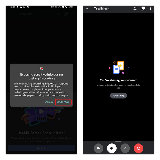 How to Share Your Screen on Discord Mobile  Guide  - 36