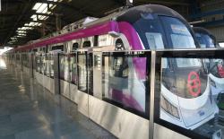 driverless delhi metro - magenta line