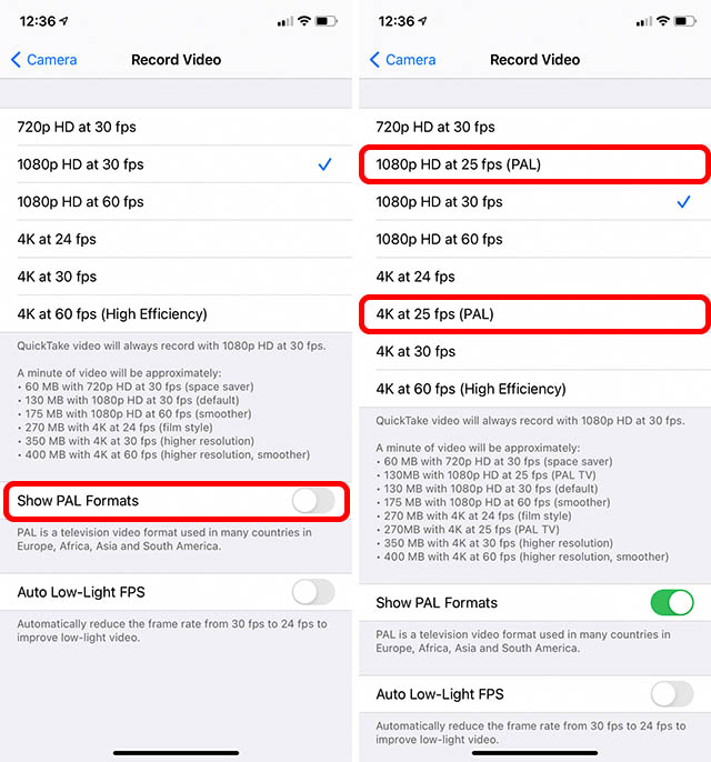 How to Record Video in PAL Format in iPhone - 35