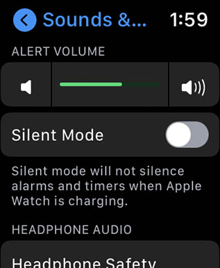 enable silent mode