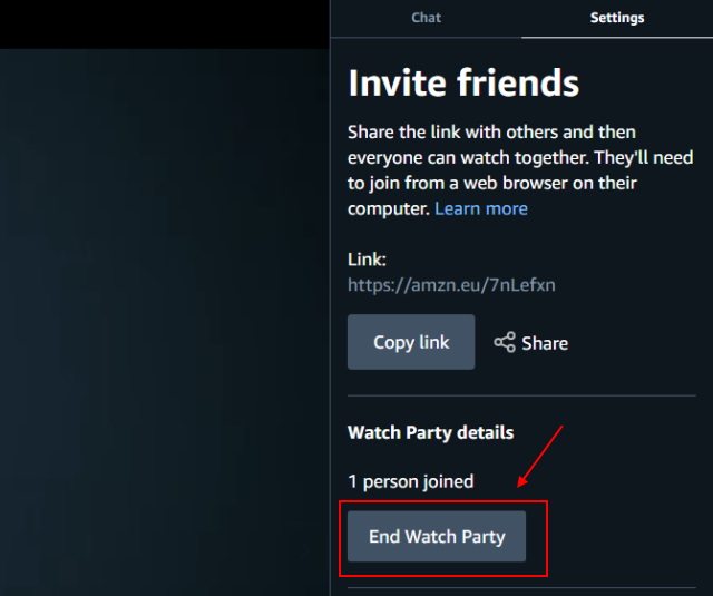 How to Set up an Amazon Prime Video Watch Party Beebom
