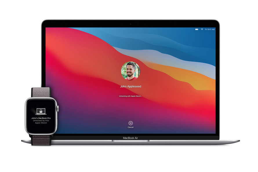 Macos login discount with apple watch