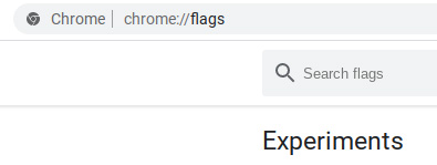 go to chrome flags in chromebook