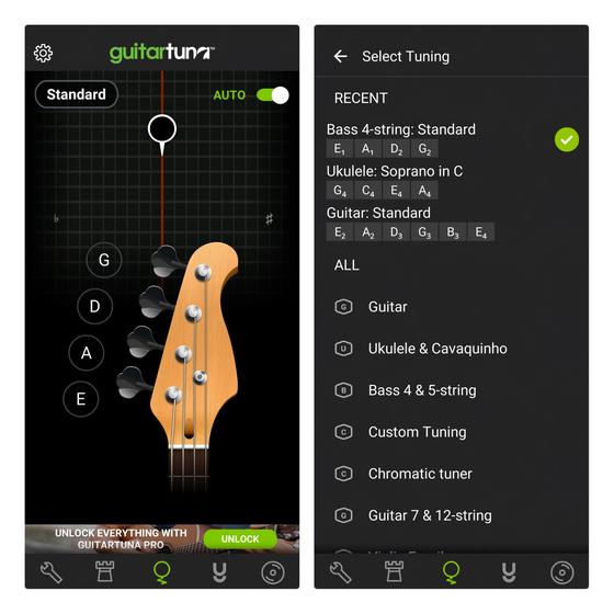 google guitar tuner