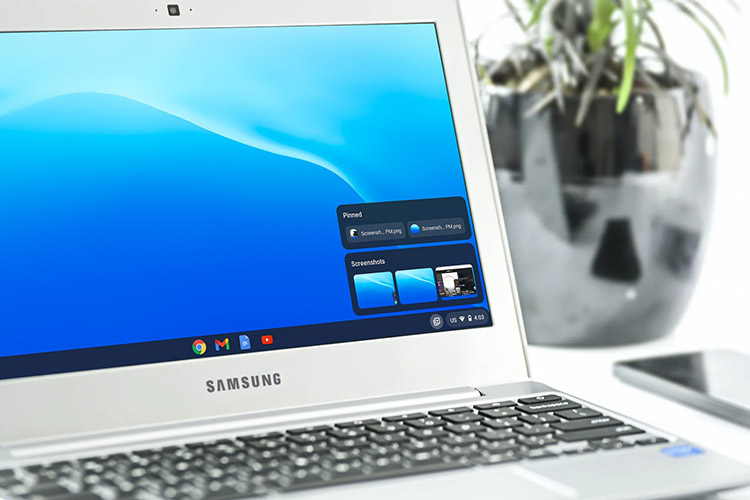 how to enable holding space in chrome os