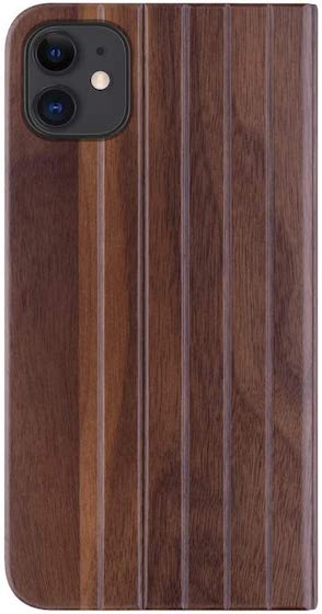 iATO Wood Case for iPhone 12 Mini