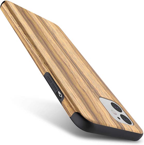 Case Yard Wooden Case for iPhone-12-Mini Soft TPU Silicone cover Slim Fit  Shockproof Wood Protective Phone Cover for Girls Boys Men and Women  Supports Wireless Charging Las Vegas Gambler Design 