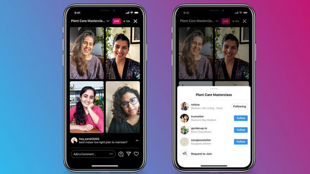 Instagram Live Rooms with 4 Participants Starts Rolling out in India - 87