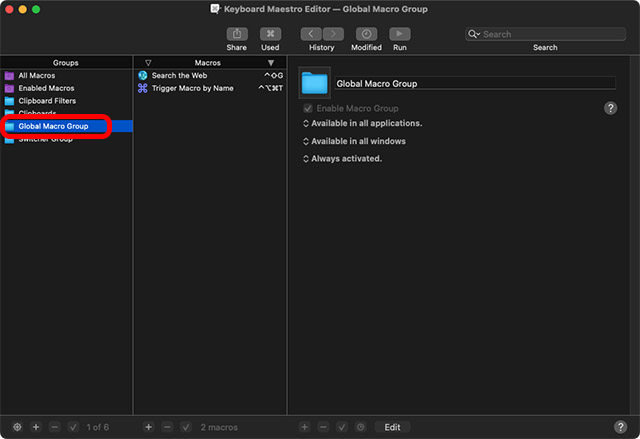 keyboard maestro automate mute mac