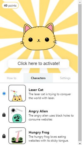 cat chrome extension