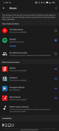 Listen to your favorite songs from Hungama Music on Google Assistant