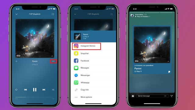 How to share Apple Music songs on Instagram & Facebook Stories