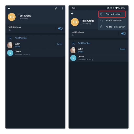 Telegram Beta Adds Group Voice Calling on Android  Guide  - 38