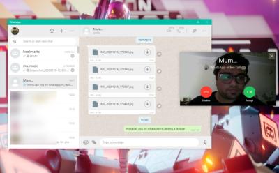 whatsapp video-voice calls beta on desktop and web