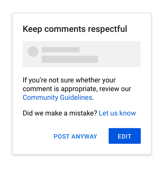 YouTube Will Now Warn Users Posting Offensive Comments - 73