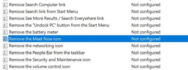 Permanently Uninstall Meet Now From Windows 10