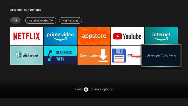 Check actual streaming resolution on Fire TV Stick (2021)