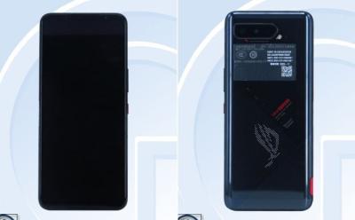 Asus ROG Phone 5 TENAA listing - design with dot matrix display on the rear leaked