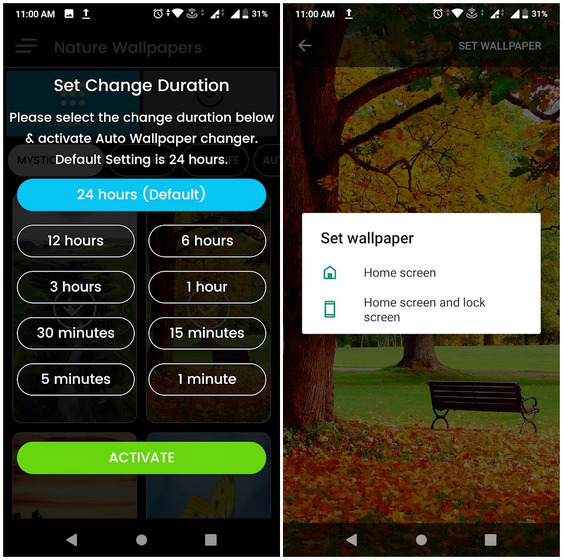 Best Apps to Auto Change Lock Screen Wallpapers on Android (2022)