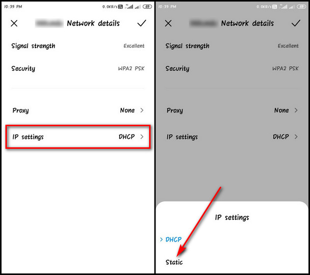 Change DNS on Android 8.1 Oreo and Older 2