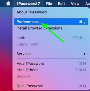 1password chrome touchid