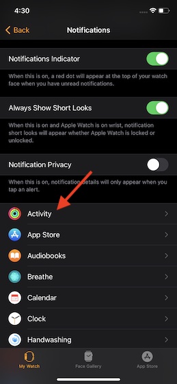 How to Manage Notification Grouping on Apple Watch - 71