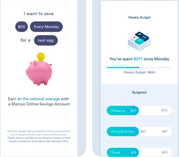 Best Personal Finance Apps - Clarity Money - AI-Powered Finance Management