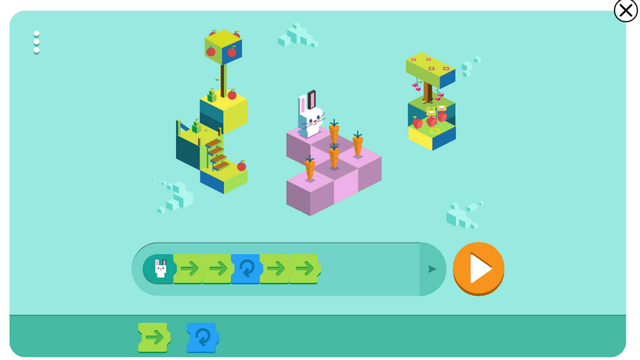 Coding for Carrots Gameplay