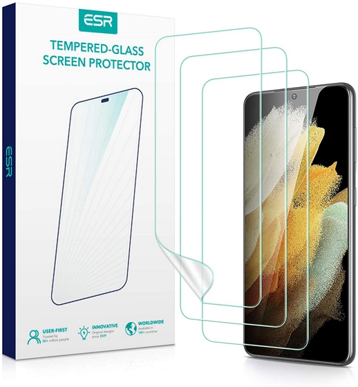 Not Tempered Glass Synvy Screen Protector Compatible with Samsung S34A650 LS34A650 34 TPU Film Protectors 3 Pack