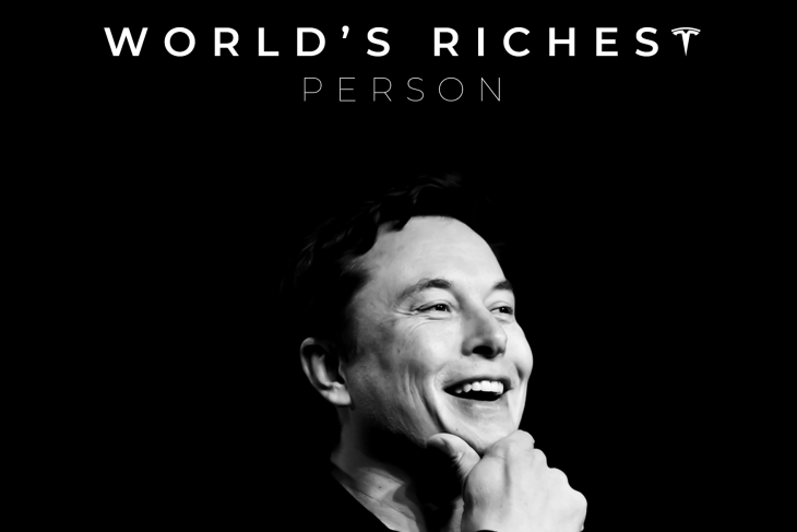 Elon musk now the richest in the world