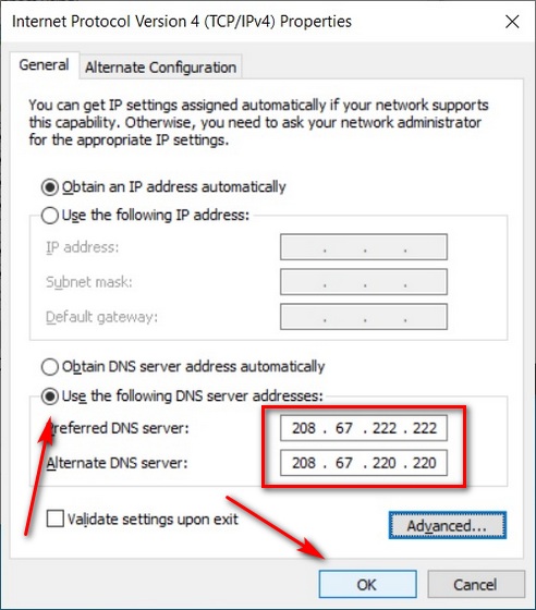 How to Change DNS Settings in Windows 10