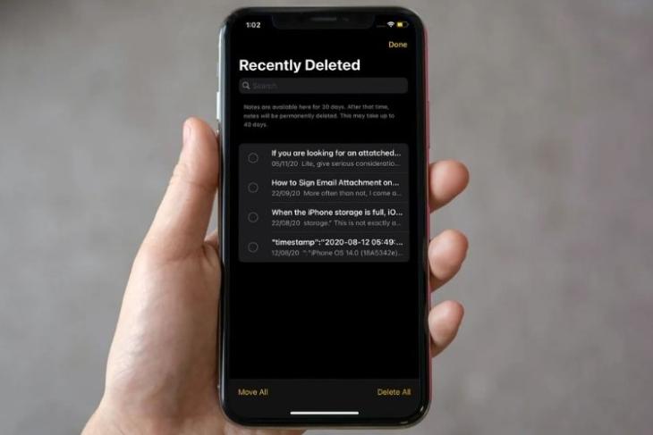 How to Recover Accidentally Deleted Notes on iPhone and iPad