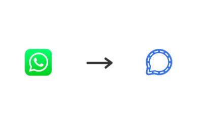How to Switch from WhatsApp to Signal