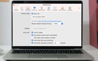 How to Use Mac Touch ID in 1Password Chrome Extension