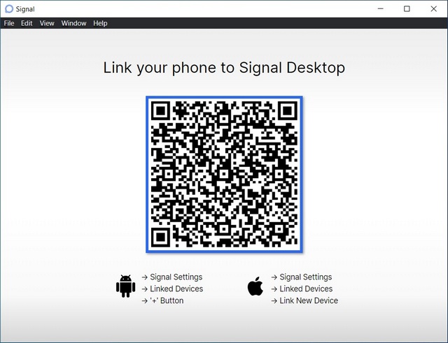 Signal App Desktop