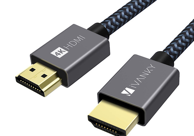 Audio Solutions 10 ft Flat 4K Ultra HD 3D 18 Gbps HDMI Cable