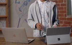 Microsoft compares Surface Pro 7 with MacBook pro